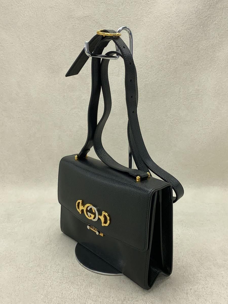 GUCCI shoulder bag leather black 576388486628 Used | eBay GUCCI shoulder bag leather black 576388486628 Used | eBay
