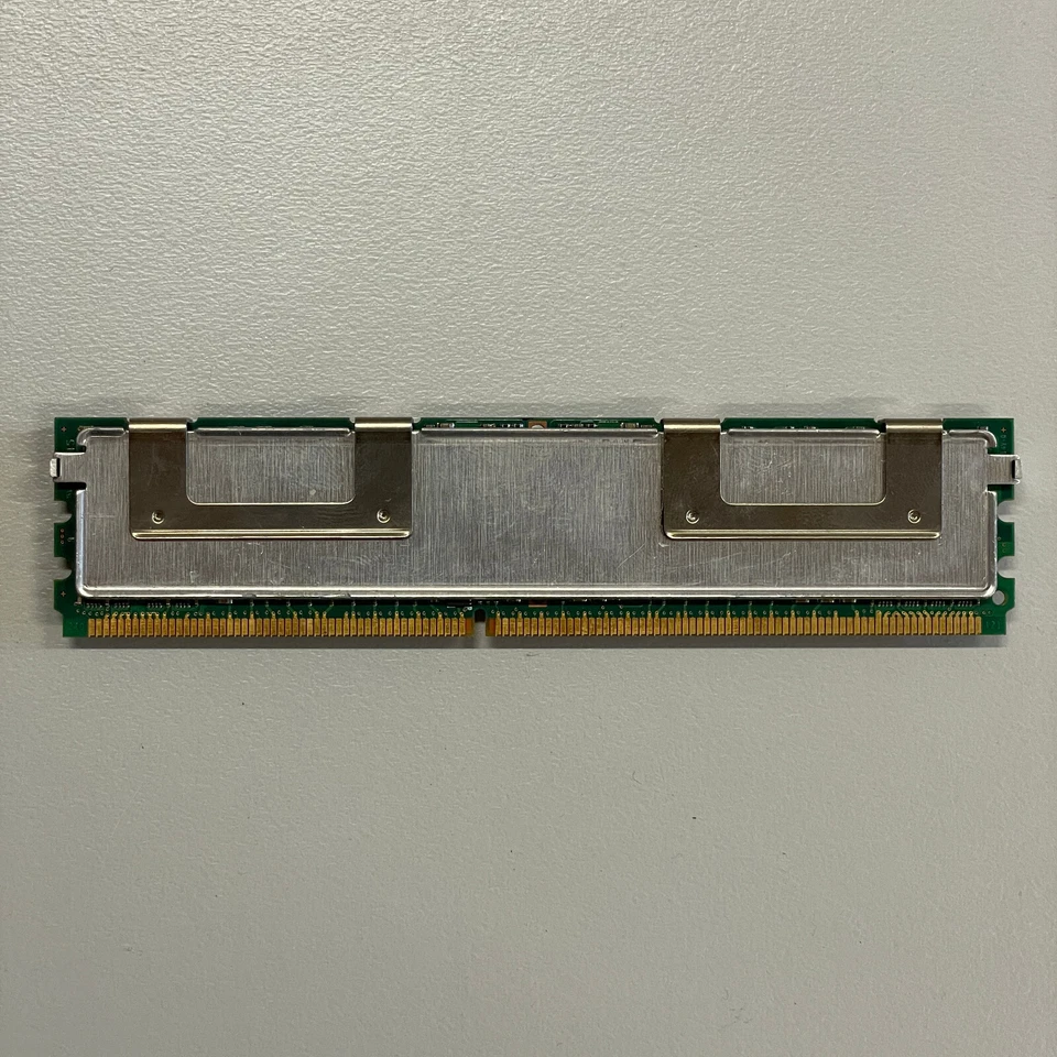 Qimonda 1GB DDR2 RAM PC2-5300 667MHz ECC Fully Buffered HYS72T128420HFN-3S-B - Image 3 of 3
