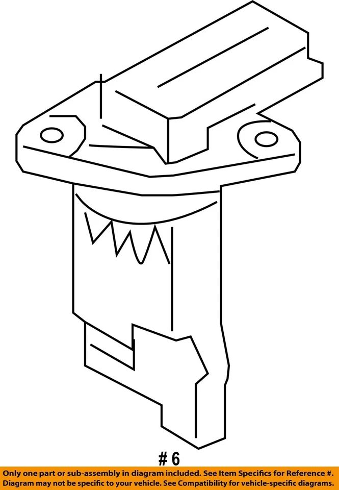 Расходомер воздуха для впрыска б/у топлива подходит для: 2015 Mazda 3 класса A - Изображение 4 из 4