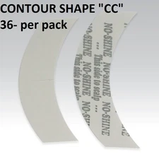 No Shine Lace Support Tape shape CC  36 pieces 1 pack Full head bond By Walker 