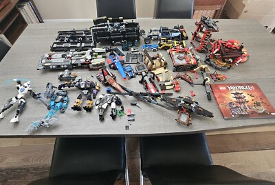 #ad #ad Lego Set Lot of 10 Sets Star Wars Combat Frigate Ninjago Temple 70751 $254.95