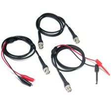 3 in 1 Test Clip to BNC Male And BNC to Alligator Test Clip and BNC cable USA