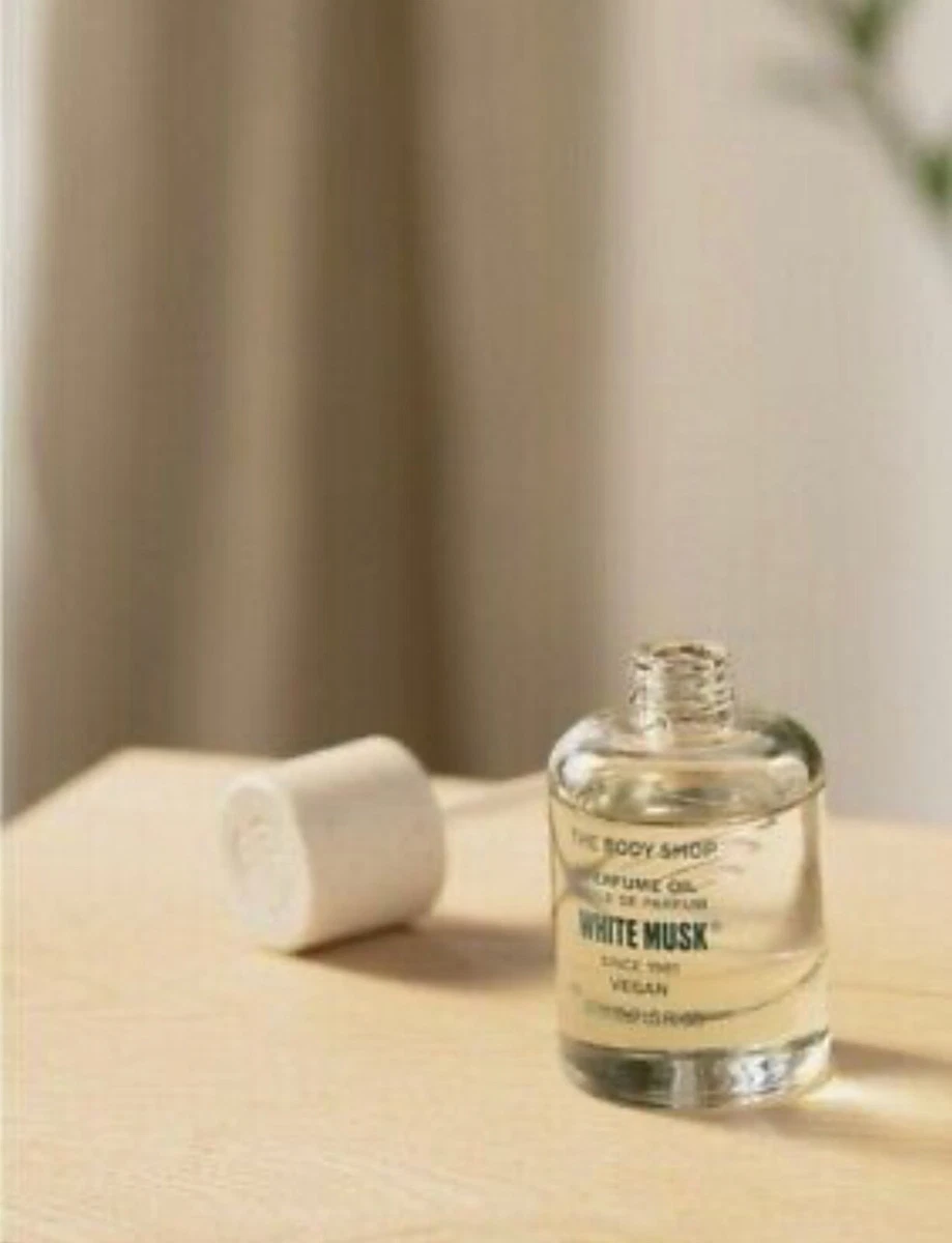 The body shop white musk perfume oil 20ml new arrivals