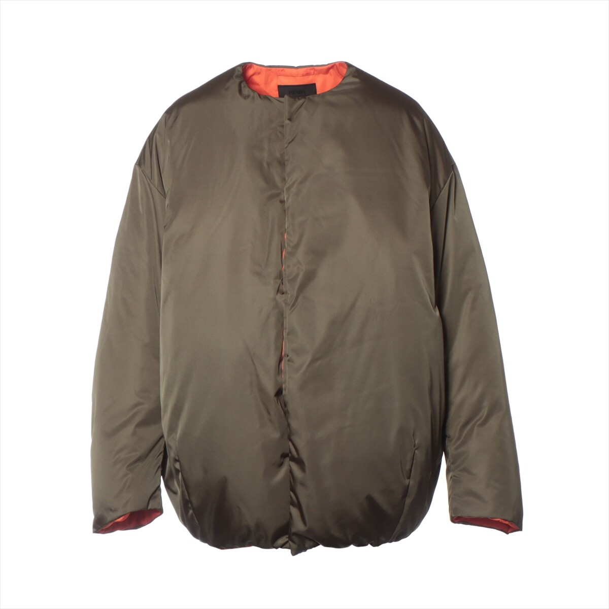 Prada 23AW Nylon Jacket XS Men's Khaki RE-NYLON reversible Prada 23AW Nylon Jacket XS Men's Khaki RE-NYLON reversible