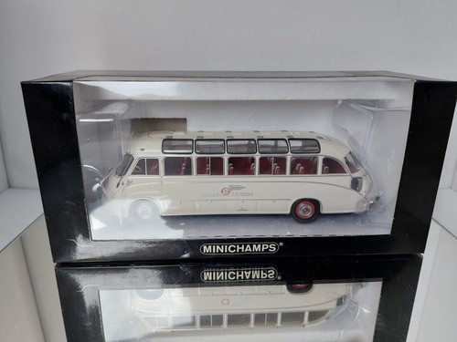 Minichamps Setra S8 Coach Taeter Ziemons Aachen 1:43 nella scatola - Foto 1 di 8