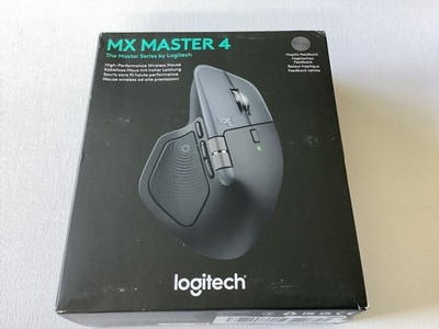 Logitech MX Master 4 Maus Kabellos Bluetooth 70 Tage Akku USB-C Grafit/Grau
