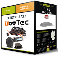 Elektrosatz 7-Pol Spezifisch FüR Peugeot 3008 05.2016-Jetzt Neu Towtec
