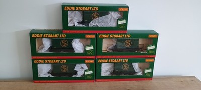 Hornby R6294B 5 x Conflat Wagon & Eddie Stobart Containerladung Nr. 206 Ltd Edn