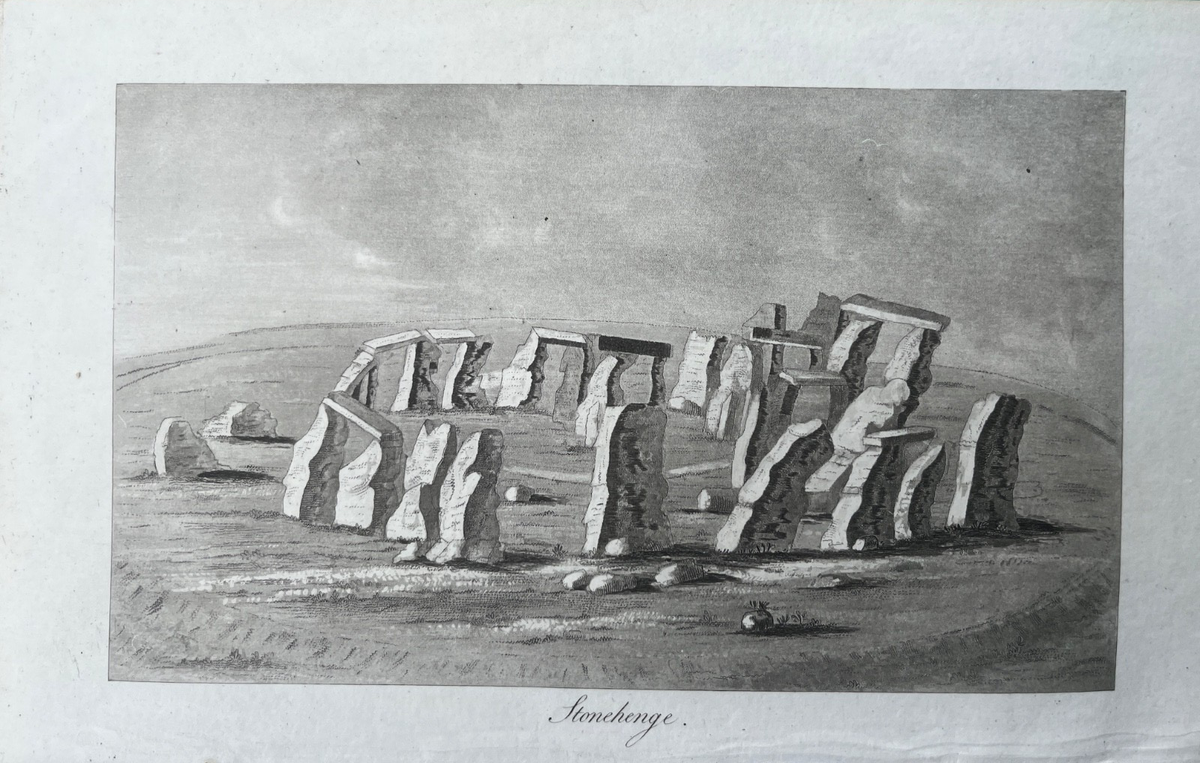 1792 Antique Print; Stonehenge, Wiltshire after Robertson | eBay