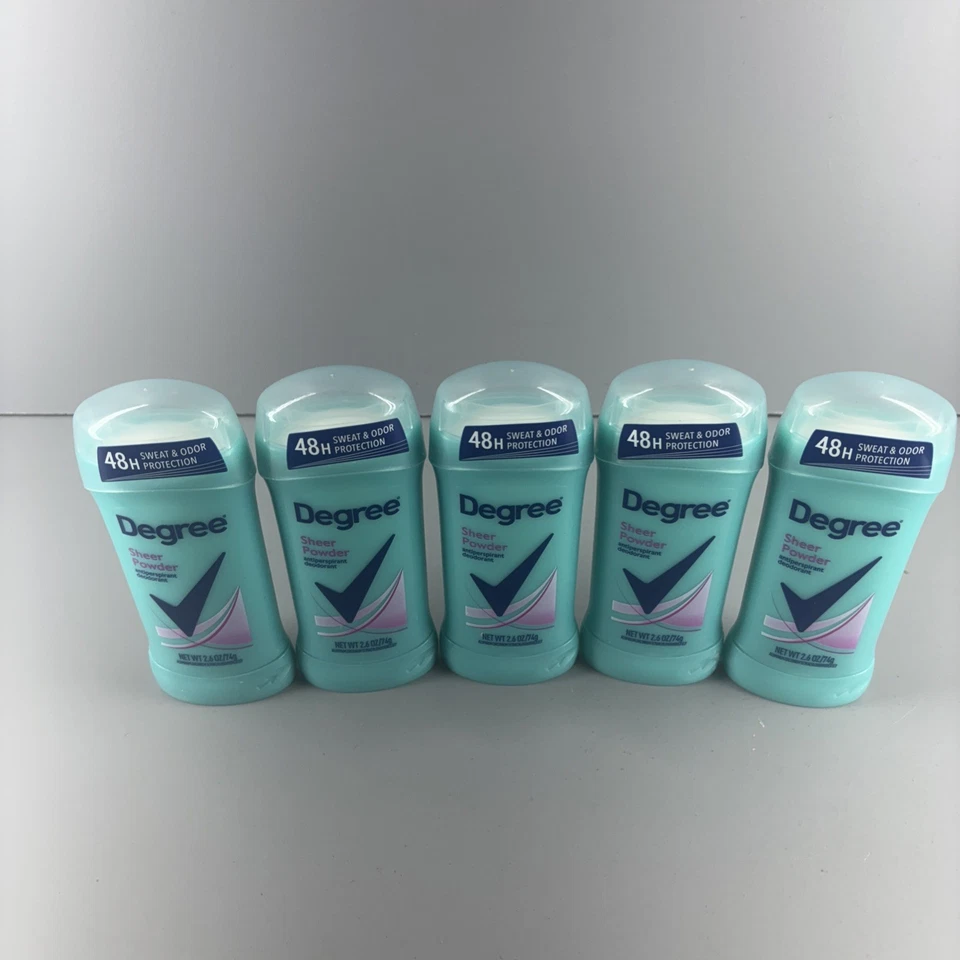 Антиперспирант женский чистый порошок Degree 2,6 унции (упаковка 5 шт.) - Изображение 4 из 4