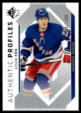 2023-24 SP Authentic Profiles Adam Fox #AP-7