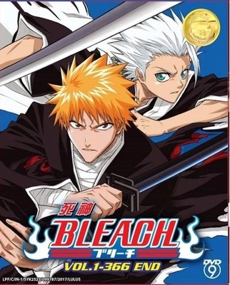 Bleach - Komplett Anime Tv-Serie DVD Box Set 1-366 Episoden Englisch Dubbed