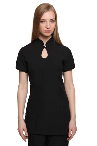 Akila Beauty Tunic Hairdressing Spa Nail Salon Therapist Massage Top Uniform