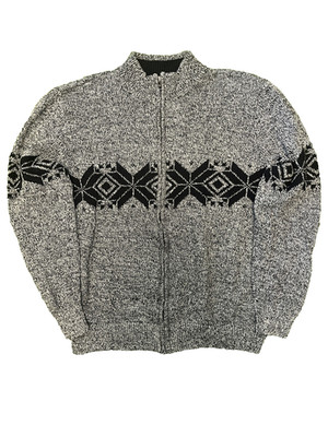Chaps by Ralph Lauren Strickpullover   Grau   Größe XXL   Reißverschluss