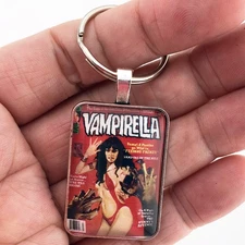 Vampirella Comic Magazine Issue #113 SEXY Classic Horror Keychain or Necklace