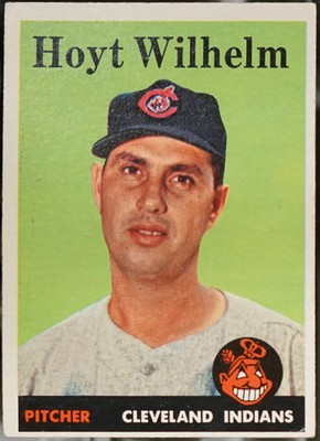 1958 Topps #324 Hoyt Wilhelm Baseball VG