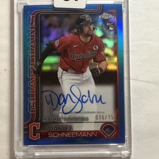 2025 Topps Chrome Update Series - Rookie  #CRDA-DS Blue Refractor /150 (AU, RC)