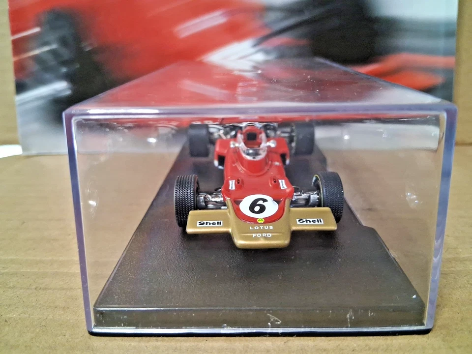 I Miti della Formula 1 sc 1/43 - Lotus 72C Ford - 1970 + fascicolo - Immagine 3 di 4