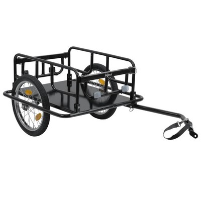 Fahrradanhänger Transportanhänger Fahhrad-Lastenanhänger 40 kg Klappbar Zelsius