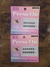 LOT 2 NEW ARDELL PRESS ON PRE-GLUED UNDERLASH EXTENSIONS - "FAUXMINK" NATURAL