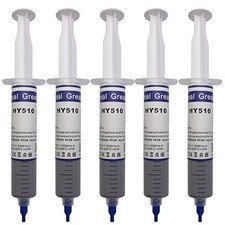 Bay Direct 5-Pack Reusable Thermal Paste 7 Oz/200g , Large Syringe Th