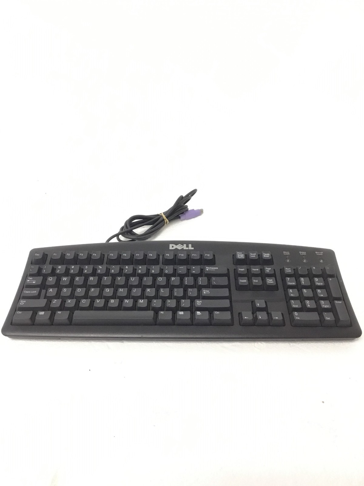 VINTAGE Dell RT7D20 PS/2 Wired Keyboard Tested Working FREE SHIPPING QUANTITY