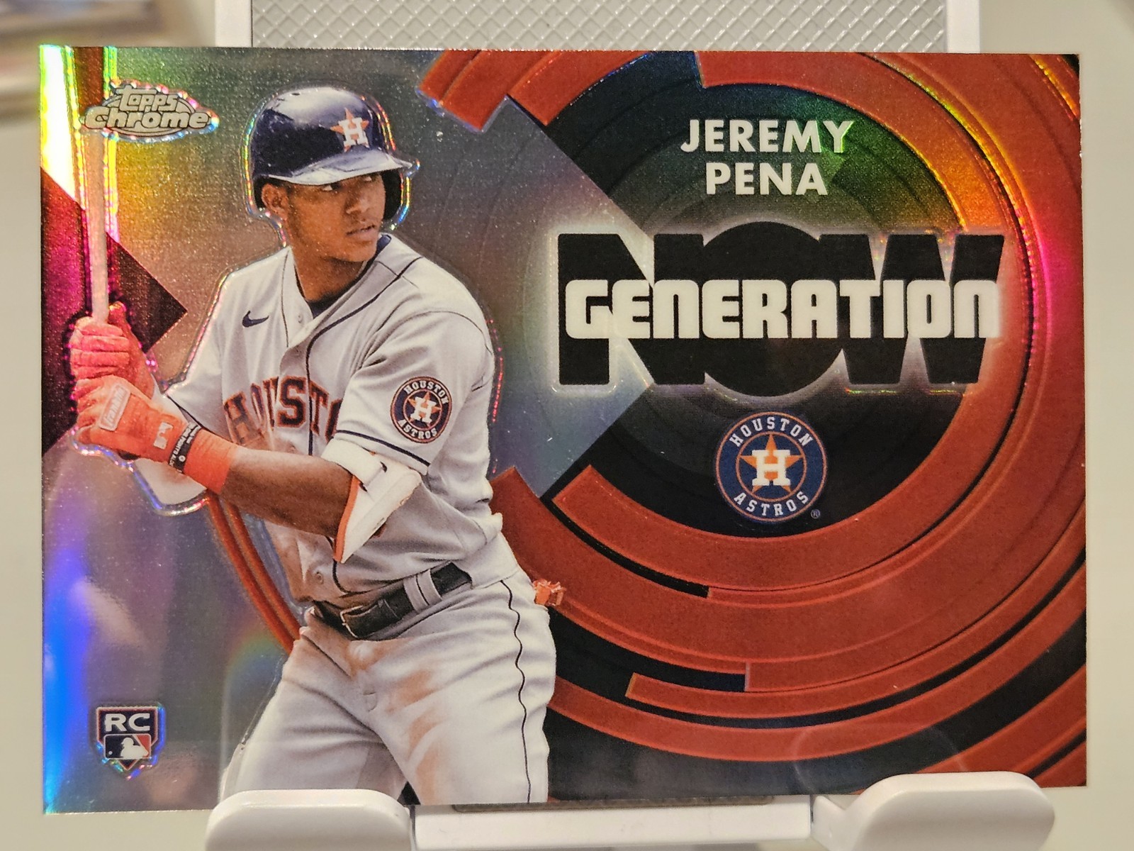 2022 Topps Chrome Update Series - Generation Now Chrome Jeremy Pena #GNC-10 (RC)