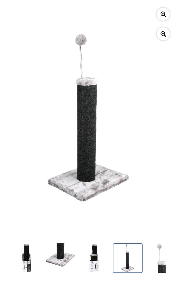 Alfombra artesanal para gatos poste rascador para gatos de interior, 20 pulgadas Foto 3 de 4