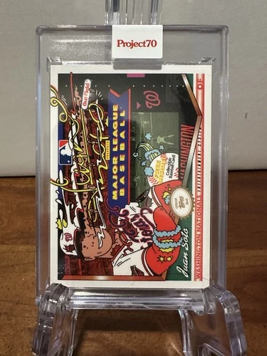 2021 Topps Project 70 #750 Juan Soto by Ermsy, Print Run 2042