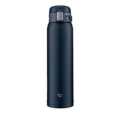 Zojirushi Edelstahl Becher 600ml One Touch Vakuumflasche Navy SM-SF60