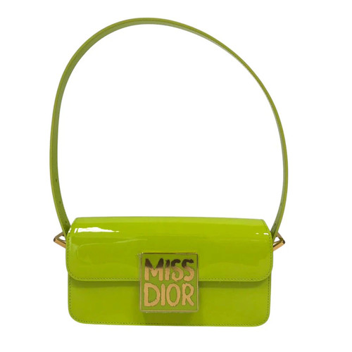 DIOR Lady Flap Bag Leather Handbag M2610 #OKB2628