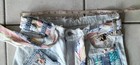 Artsy Upcycled Hippie Jeans Patchwork 9 Pockets Pearl Woodstock Size 36 Levis — photo 9
