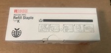 Ricoh PPC Refill Staples Cartridges Type K 3 Pack 410802 502R-AM Genuine OEM