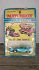 VTG. original package Matchbox Super fast No. 65 Saab Sonett II car sealed 1971