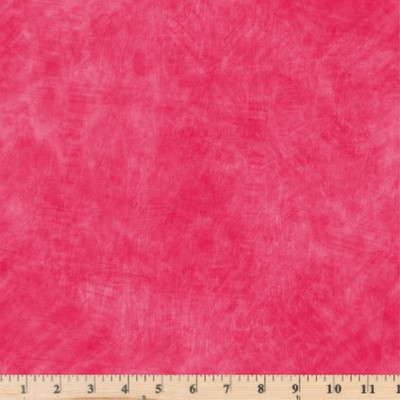 Grunge Paint Flamingo Tonal Blender QuiltCotton Fabric MDG Half Yard cont cuts