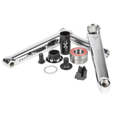Odyssey BMX Thunderbolt+ Kurbeln - Chrom - LHD - 175mm mit 22mm MID BB