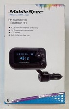 MobileSpec "FM Tranmitter" BLUETOOTH Wireless Technology MBS13203  071 