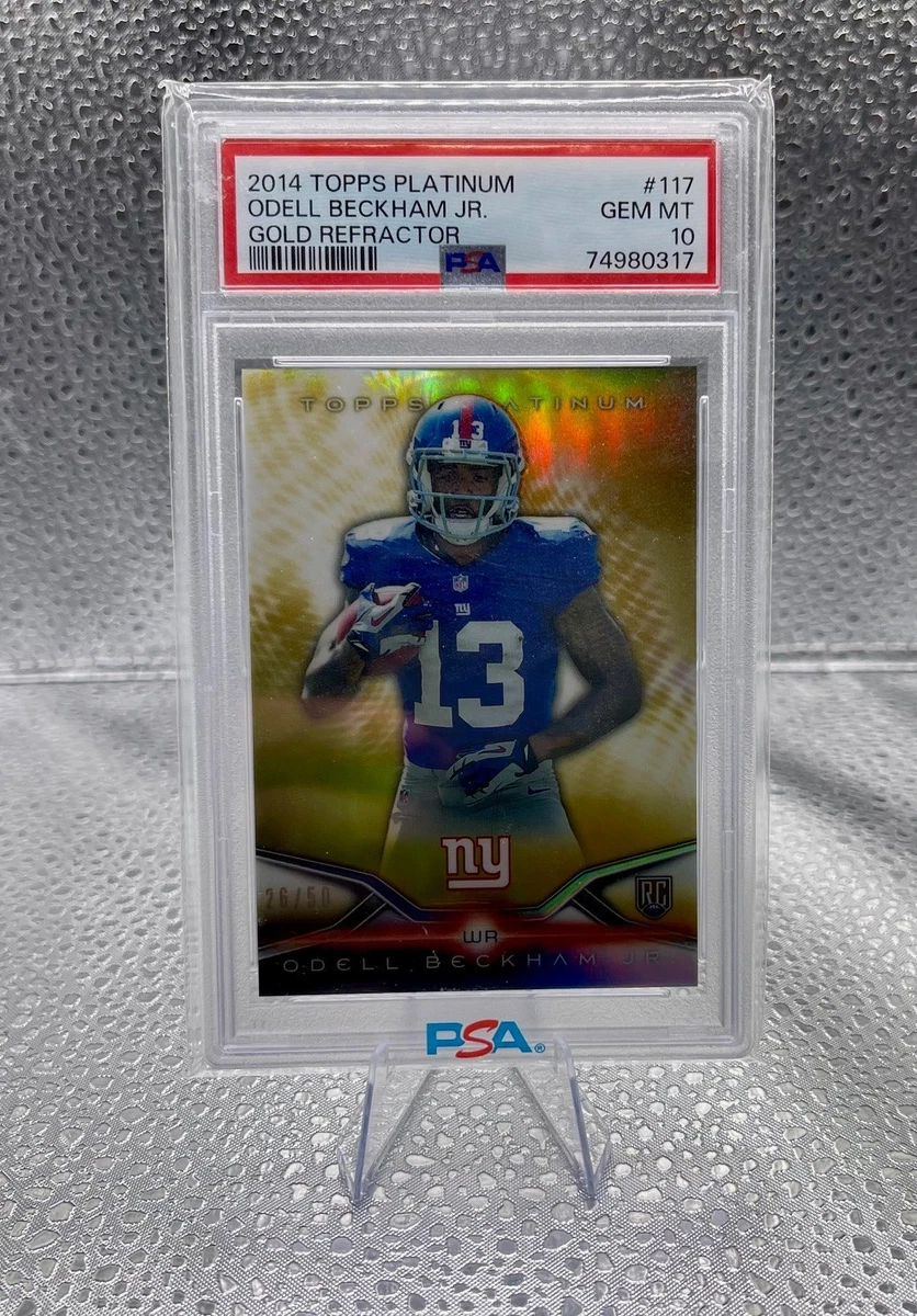 10 Graded Football Odell Beckham Jr. Sports Trading Cards for sale