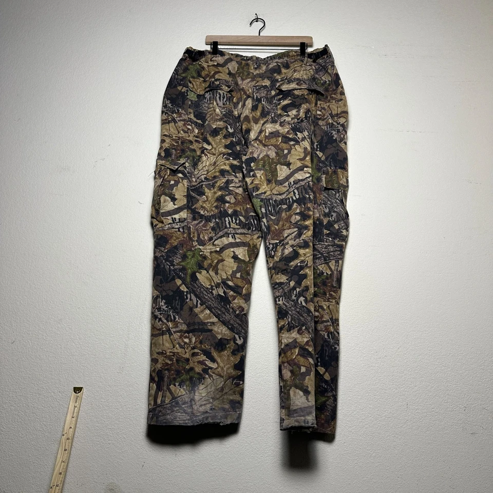 Pantalón cargo de colección Jerzees Mossy Oak Pato Camuflaje Árbol Hombres 40x32 Verde Caza Gorp Foto 2 de 4