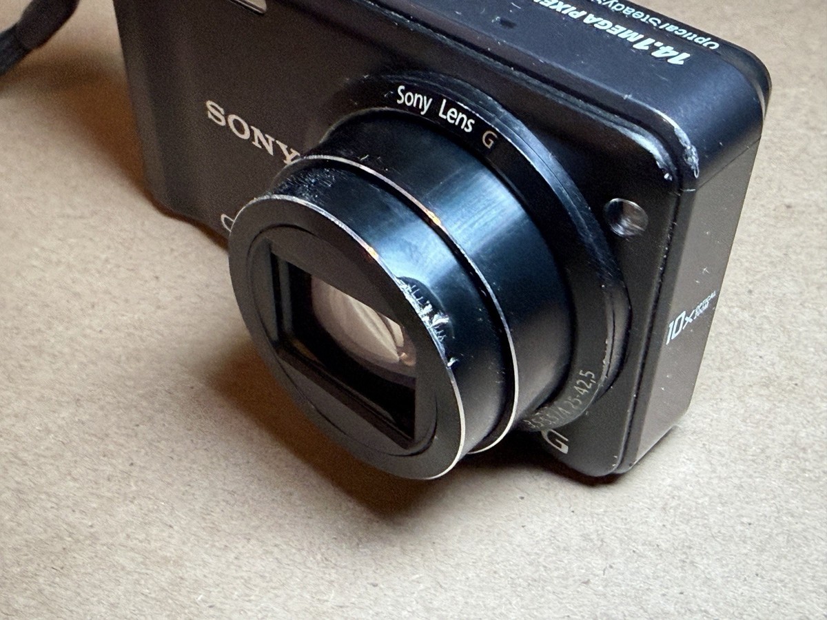 Sony Cyber-shot DSC-H55 14.1MP Digital Camera - Black for sale 