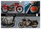 Deutsche Motorrad Oldtimer (Wandkalender 2026 DIN A4 quer), CALVENDO Monatskalen