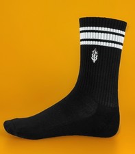 NEW Free People Movement Logo Stripe Tube Socks Black FP Movement Lucky Honey