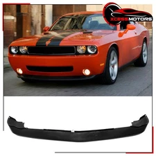 Fits 08-10 Dodge Challenger MDP Style Front Bumper Lip Under Spoiler Guard PU