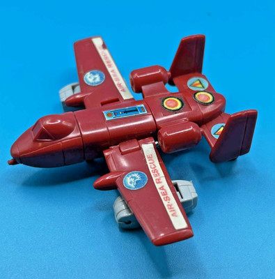 Powerglide 100% Complete 1985 Action Figure G1 Transformers A-10 Thunderbolt