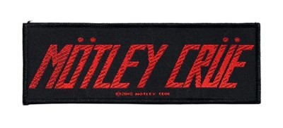 Motley Crue SS Logo Battle Jacket Sew On Woven Patch - OFFICIAL 16-8