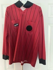 Official Sports United States Soccer Federation Referee Jersey Red, Size large