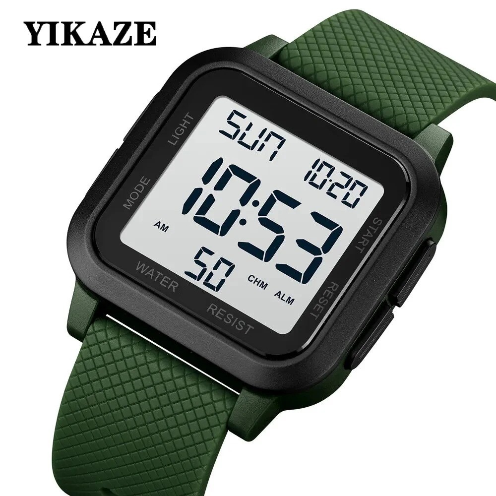 SKMEI Digital Watch Sports Mens 50M Waterproof Resistant Casual Military 1894