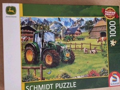 John Deere Puzzle Schmidt 1000 Teile Trecker Traktor Landwirtschaft