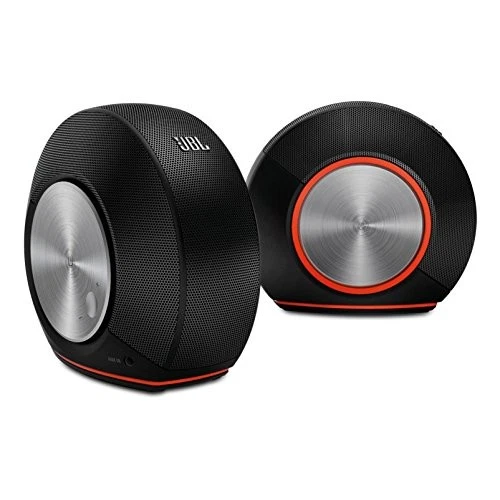 JBL Pebbles Bass Powered Speaker Set per PC USB DAC Nero PEBBLESBLKJN Compact - Immagine 2 di 4