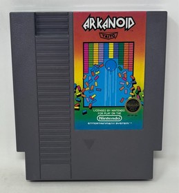 NES Nintendo - Arkanoid (5 Screw) Controller Bundle - CIB Complete in Box Tested